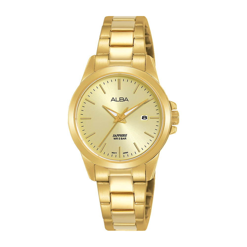 alba watch gold