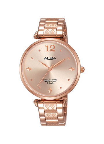 alba watch gold