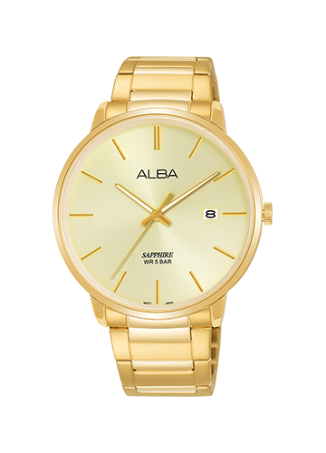 alba watch gold